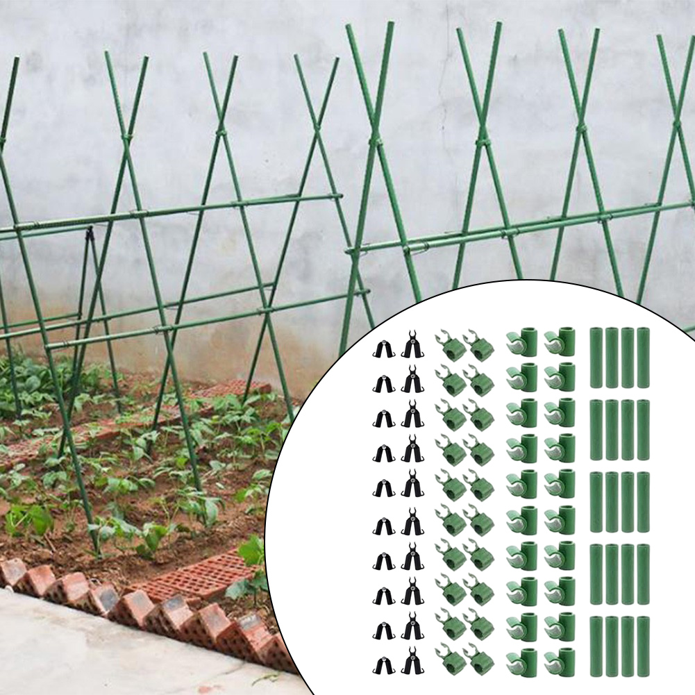 80pcs 11mm Garden Trellis Conn - đánh giá và giá Gardening Tools Set